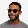 Ray-Ban RB3716 Clubmaster Black On Silver AcetateSunglass Frames for Men from EyeBuyDirect