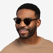 Ray-Ban RB3016 Clubmaster Black AcetateSunglass Frames for Men from EyeBuyDirect