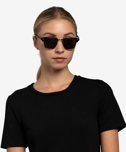 Black Ray-Ban RB3016 -  Acetate Sunglasses