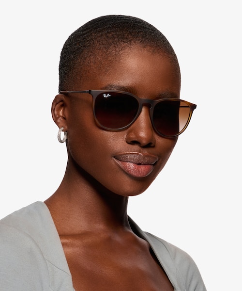 Ray-Ban RB4171 Erika Tortoise MetalSunglass Frames for Women from EyeBuyDirect