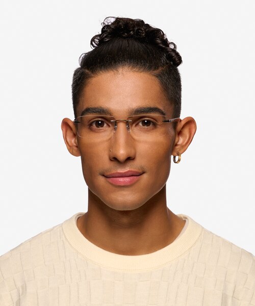 Ray-Ban RB8724 Gunmetal TitaniumEyeglass Frames for Men from EyeBuyDirect