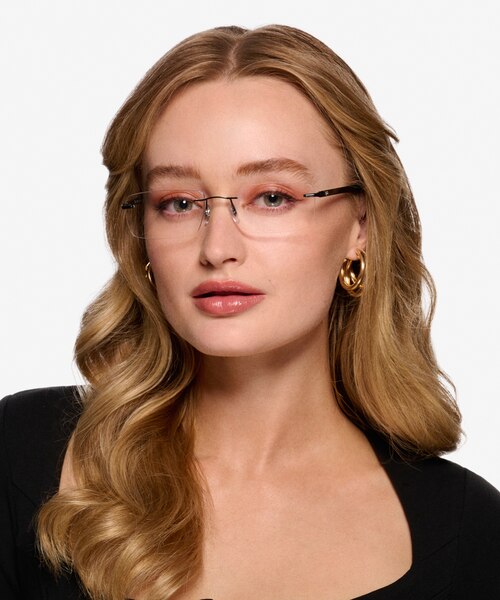 Ray-Ban RB8724 Gunmetal TitaniumEyeglass Frames for Women from EyeBuyDirect