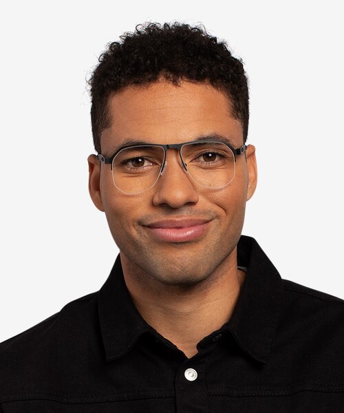 Oakley Tenon Satin Black TitaniumEyeglass Frames for Men from EyeBuyDirect