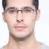 Malmo Black MetalEyeglass Frames for Men from EyeBuyDirect