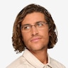 Craig Noir MétalMontures de lunettes de vue pour Hommes d'EyeBuyDirect