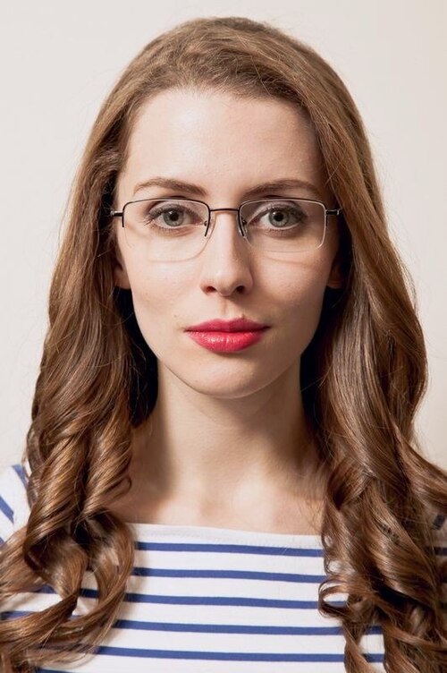 Arsenyev Gunmetal MetalEyeglass Frames for Women from EyeBuyDirect