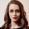 YT203 Gunmetal MetalEyeglass Frames for Women from EyeBuyDirect