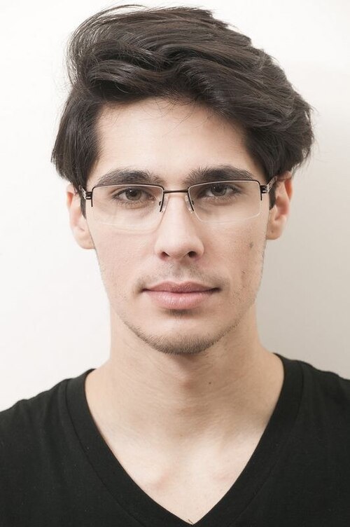 Vishera Brun MétalMontures de lunettes de vue pour Hommes d'EyeBuyDirect