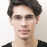 Vishera Brun MétalMontures de lunettes de vue pour Hommes d'EyeBuyDirect