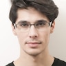 Udomlya Silver MetalEyeglass Frames for Men from EyeBuyDirect