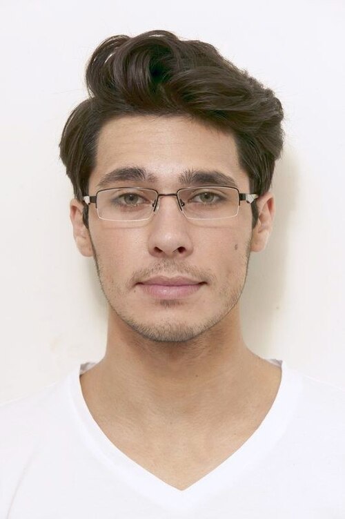 Aarav Black MetalEyeglass Frames for Men from EyeBuyDirect