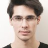 Aarav Brown MetalEyeglass Frames for Men from EyeBuyDirect