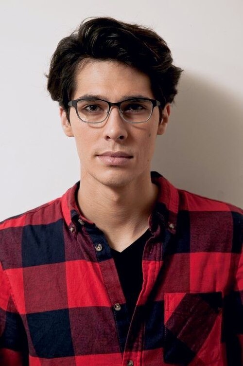 Adrien Noir MétalMontures de lunettes de vue pour Hommes d'EyeBuyDirect