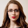 Adelynn Black MetalEyeglass Frames for Women from EyeBuyDirect