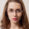 Glendive Pink MetalEyeglass Frames for Women from EyeBuyDirect