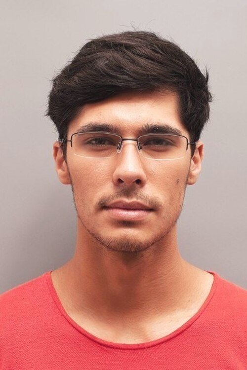 Cassi Black MetalEyeglass Frames for Men from EyeBuyDirect