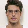 Florian Brown MetalEyeglass Frames for Men from EyeBuyDirect