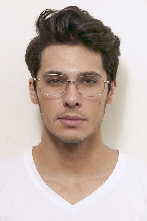 Braeden Golden MetalEyeglass Frames for Men from EyeBuyDirect