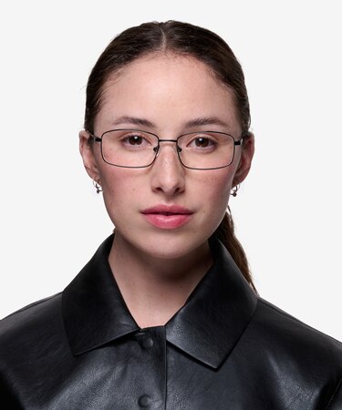 Black Braydon -  Classic Metal Eyeglasses