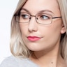 Brodie Black MetalEyeglass Frames for Women from EyeBuyDirect