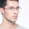 Brian Noir MétalMontures de lunettes de vue pour Hommes d'EyeBuyDirect