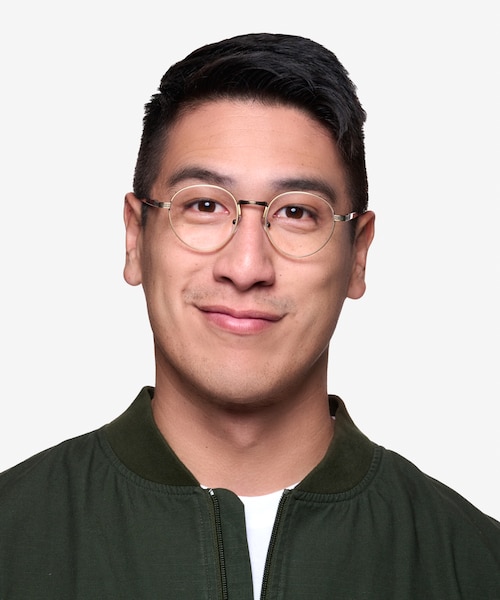 Fitzgerald Bronze MetalEyeglass Frames for Men from EyeBuyDirect