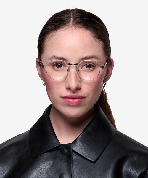 Fitzgerald Bronze MetalEyeglass Frames for Women from EyeBuyDirect
