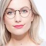 Fitzgerald Matte Black And Tortoise MetalEyeglass Frames for Women from EyeBuyDirect