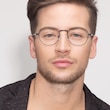 Belleville Matte Black MetalEyeglass Frames for Men from EyeBuyDirect