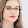 Minneapolis Gunmetal MetalEyeglass Frames for Women from EyeBuyDirect