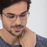 Upper East Gunmetal MetalEyeglass Frames for Men from EyeBuyDirect