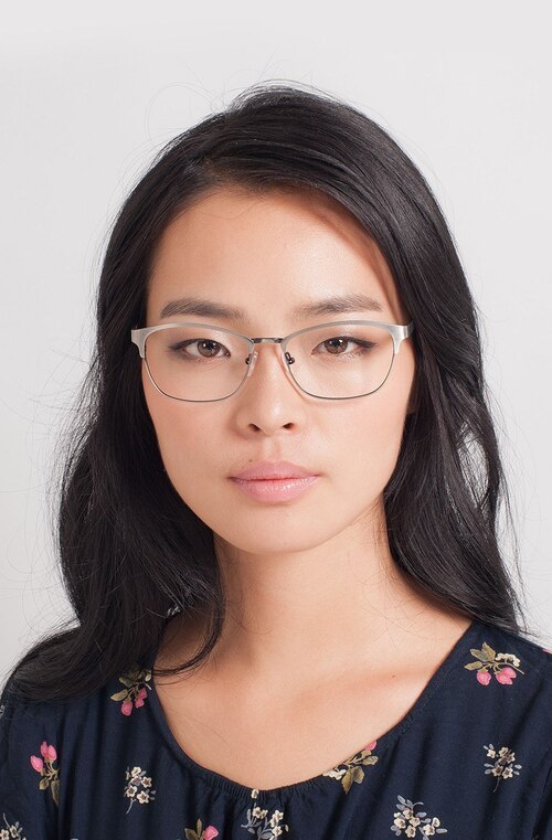 Upper East Gunmetal MetalEyeglass Frames for Women from EyeBuyDirect