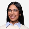 Dancer Gunmetal & Silver MetalEyeglass Frames for Women from EyeBuyDirect