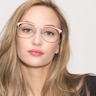 Dancer Pink & Silver MetalEyeglass Frames for Women from EyeBuyDirect