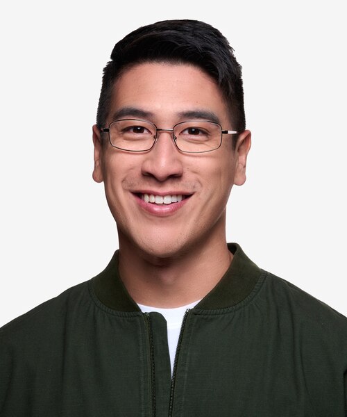 Oakland Gunmetal MetalEyeglass Frames for Men from EyeBuyDirect