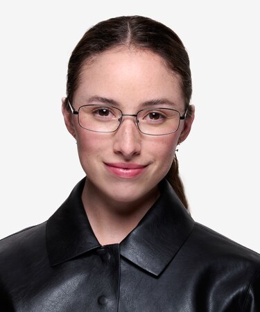 Gunmetal Oakland -  Metal Eyeglasses