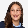 Daydream Brown Golden MetalEyeglass Frames for Women from EyeBuyDirect