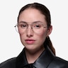 Nantes Black MetalEyeglass Frames for Women from EyeBuyDirect