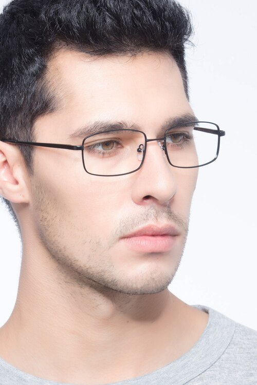 Washington Black MetalEyeglass Frames for Men from EyeBuyDirect