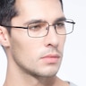 Washington Black MetalEyeglass Frames for Men from EyeBuyDirect