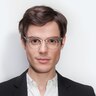 Outline Matte Silver & Wood Wood-textureEyeglass Frames for Men from EyeBuyDirect