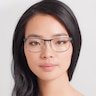 Bethnal Green Navy MetalEyeglass Frames for Women from EyeBuyDirect