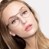 Tarantino Matte Black MetalEyeglass Frames for Women from EyeBuyDirect