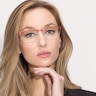 Admire Matte Burgundy MetalEyeglass Frames for Women from EyeBuyDirect