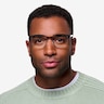 Sublime Black Golden MetalEyeglass Frames for Men from EyeBuyDirect