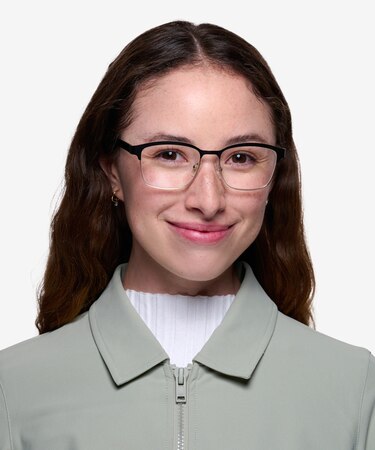  Black Golden  Sublime -  Metal Eyeglasses