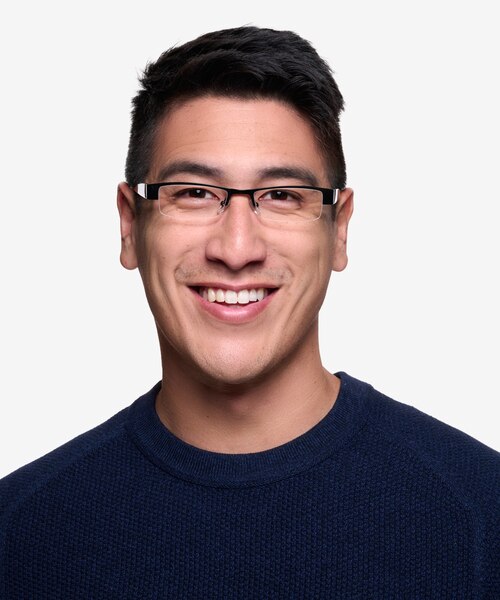 Bud Black Acetate-metalEyeglass Frames for Men from EyeBuyDirect