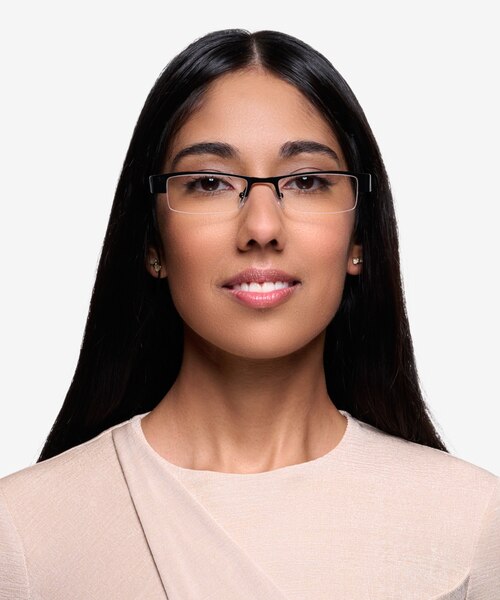 Bud Black Acetate-metalEyeglass Frames for Women from EyeBuyDirect
