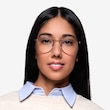 Daydream Brown Golden MetalEyeglass Frames for Women from EyeBuyDirect