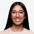 Fitzgerald Matte Black And Tortoise MetalEyeglass Frames for Women from EyeBuyDirect